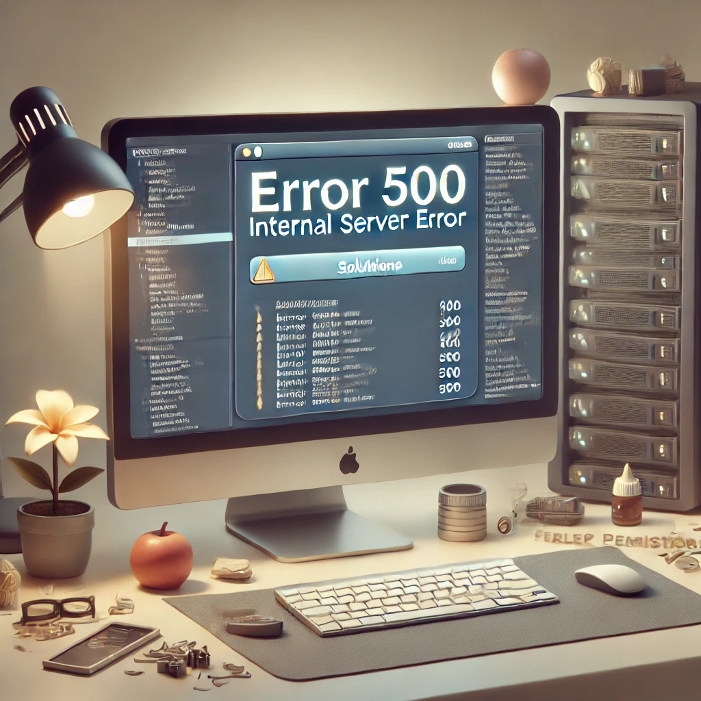 Error 500: problemas con el servidor interno
