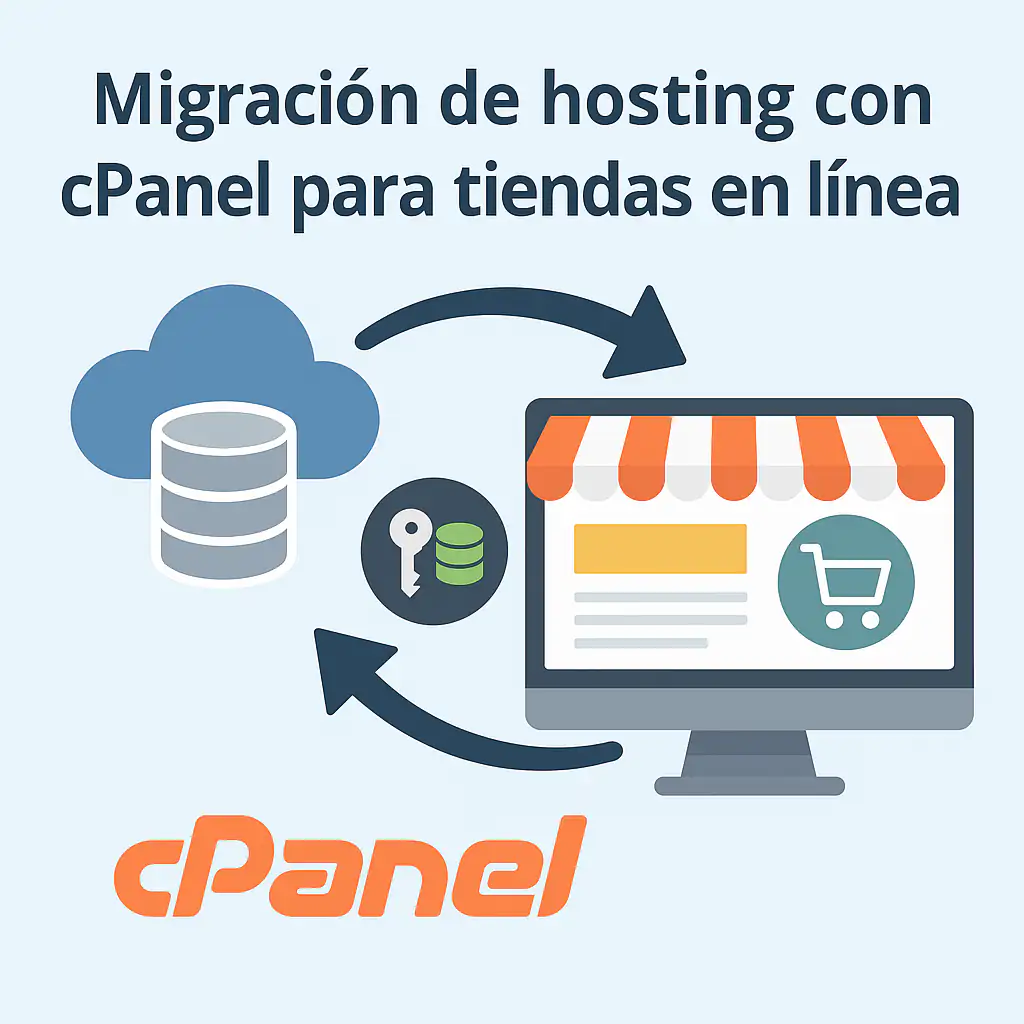 Migración de hosting con cPanel para tiendas en línea