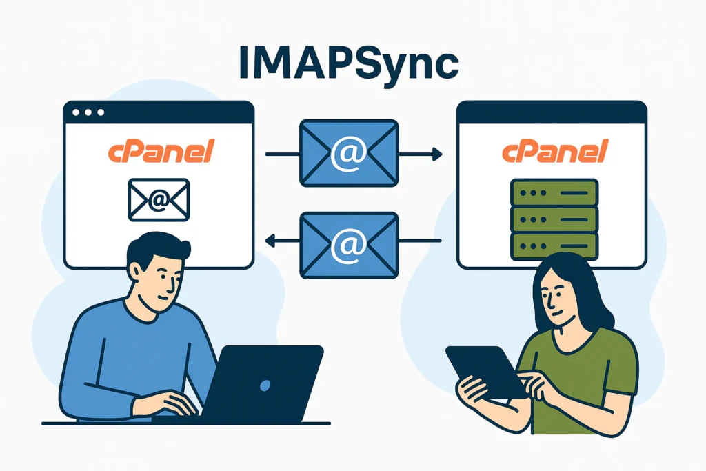 migración de correos con IMAPSync en hosting cPanel