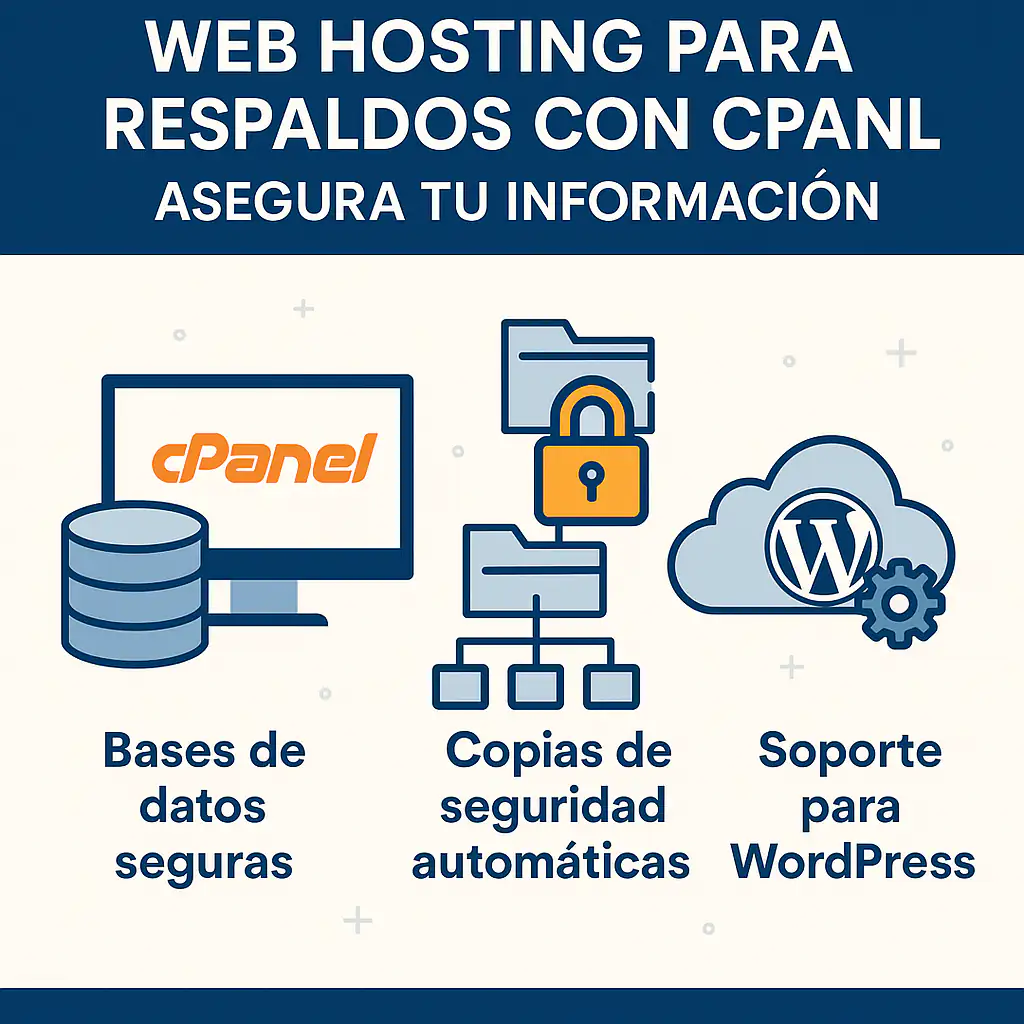 Seguridad en web hosting para respaldos con Cpanel