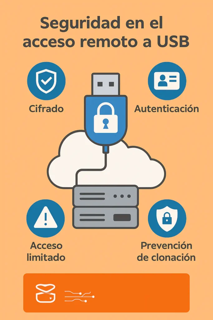Seguridad en el acceso remoto a USB