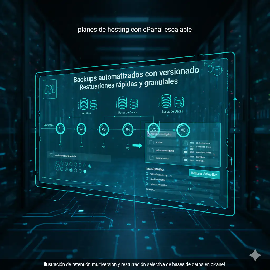 planes de hosting con cPanel escalable