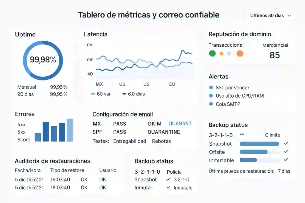 hosting de aplicaciones empresariales con acceso remoto (entregabilidad y SLA)