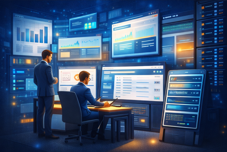 Especialistas configurando Correo Empresarial en cPanel para Negocios con ERP dentro de una infraestructura de servidores empresariales.