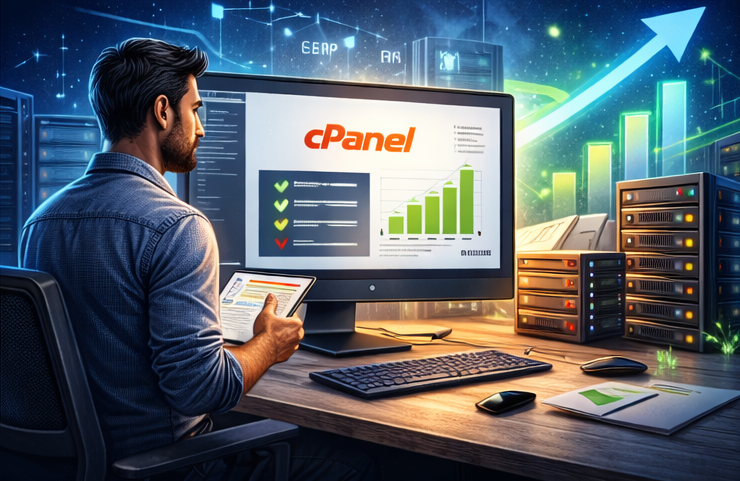 hosting cPanel es lento y se vuelve rápido y optimizado después de solucionar problemas de rendimiento