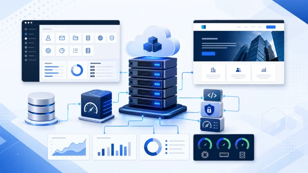 hosting cPanel para WordPress empresarial con rendimiento, seguridad y respaldos