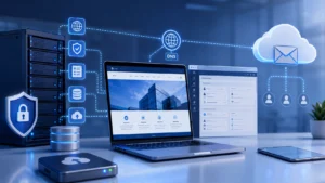 Hosting cPanel para Google Workspace con sitio empresarial, correo corporativo y administración DNS